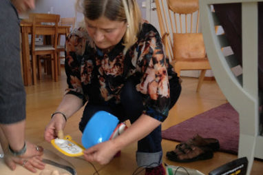 Hjärtstartare på Saltå By