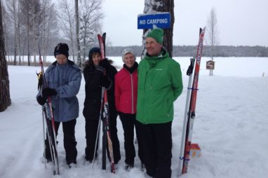 Lilla Trosa på skidresa